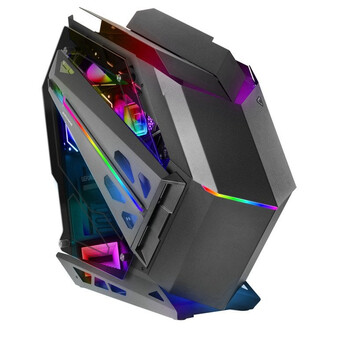 Torre PC Mars Gaming MC-TITAN Caja Gaming RGB XXL ATX Doble Tira LED Iluminación Frontal ARGB Negro Torre PC Mars Gaming MC-TITAN Caja Gaming RGB XXL ATX Doble Tira LED Iluminación Frontal ARGB Negro