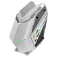 Torre PC Mars Gaming MC-TITAN Caja Gaming RGB XXL ATX Doble Tira LED Iluminación Frontal ARGB Blanco