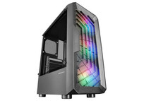 Mars Gaming MC-TOR Semitorre FRGB USB 3.0 con Ventana Negra