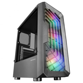 Mars Gaming MC-TOR Semitorre FRGB USB 3.0 con Ventana Negra Mars Gaming MC-TOR Semitorre FRGB USB 3.0 con Ventana Negra