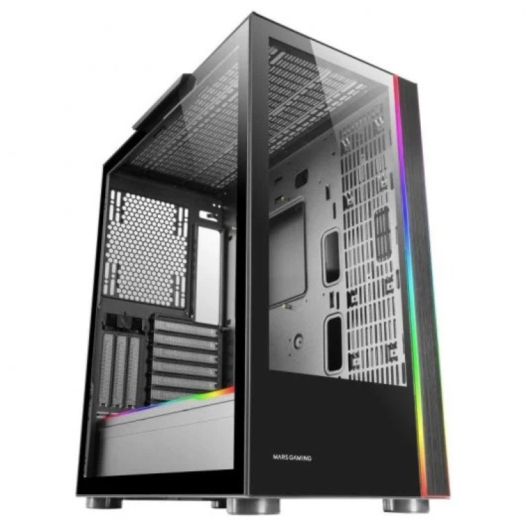 Mars Gaming MC-Ultra Torre Custom XXL Cristal Templado USB 3.0 ARGB Negra