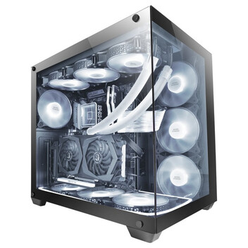 Torre PC Mars Gaming MCV4 Torre XXL E-ATX Cristal Templado Lateral y Frontal Sin Marco Negro Torre PC Mars Gaming MCV4 Torre XXL E-ATX Cristal Templado Lateral y Frontal Sin Marco Negro