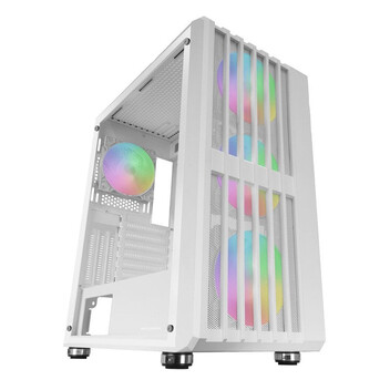 Torre PC Mars Gaming MC-VAULT Caja Gaming ATX 4x Ventiladores ARGB 12cm Frontal Mesh Cristal Templad Torre PC Mars Gaming MC-VAULT Caja Gaming ATX 4x Ventiladores ARGB 12cm Frontal Mesh Cristal Templad