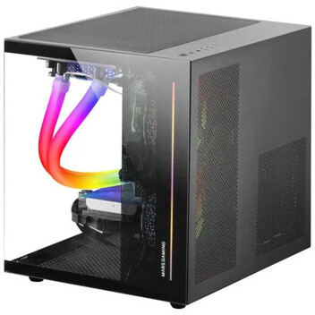 Mars Gaming MC-VIEW Minitorre Cristal Templado USB 3.0 Negra Mars Gaming MC-VIEW Minitorre Cristal Templado USB 3.0 Negra
