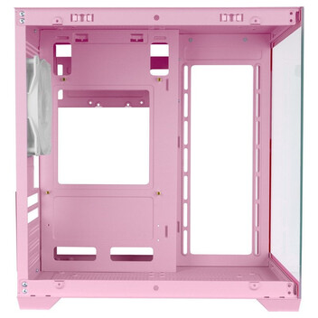 Torre PC Mars Gaming Mc-view2 Caja Pc Microatx Doble Cristal Templado Ventilador Frgb 120mm Rosa