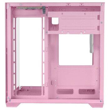 Torre PC Mars Gaming Mc-view2 Caja Pc Microatx Doble Cristal Templado Ventilador Frgb 120mm Rosa