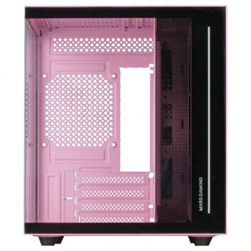 Mars Gaming MC-VIEW Minitorre Cristal Templado USB 3.0 Rosa Mars Gaming MC-VIEW Minitorre Cristal Templado USB 3.0 Rosa
