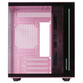 Mars Gaming MC-VIEW Minitorre Cristal Templado USB 3.0 Rosa Mars Gaming MC-VIEW Minitorre Cristal Templado USB 3.0 Rosa