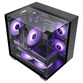 Torre PC Mars Gaming Mc-visionm Caja Pc Compacta Microatx Triple Cristal Templado Doble Cámara Negro