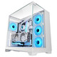 Torre PC Mars Gaming Mc-vision Caja Atx Triple Cristal Templado Sin Marco Diseño Doble Cámara Usb 3.0