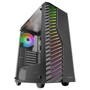 Torre PC Mars Gaming MC-VOLT Caja ATX Ventilador ARGB 120mm Rejilla Frontal ARGB Cristal Templado Ne Torre PC Mars Gaming MC-VOLT Caja ATX Ventilador ARGB 120mm Rejilla Frontal ARGB Cristal Templado Ne