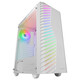 Torre PC Mars Gaming MC-VOLT Caja ATX Ventilador ARGB 120mm Rejilla Frontal ARGB Cristal Templado Blanco