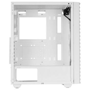 Torre PC Mars Gaming MC-VOLT Caja ATX Ventilador ARGB 120mm Rejilla Frontal ARGB Cristal Templado Blanco