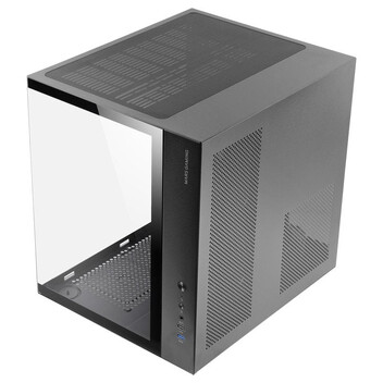 Torre PC Mars Gaming MCV-ONE Caja Gaming ATX Doble Cristal Templado Ventilador Trasero FRGB 12cm Neg