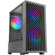 Torre PC Mars Gaming MC-Vortex Caja Gaming Micro ATX Cristal Templado 3x Ventiladores FRGB 12cm Negr