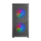Torre PC Mars Gaming MC-Vortex Caja Gaming Micro ATX Cristal Templado 3x Ventiladores FRGB 12cm Negr