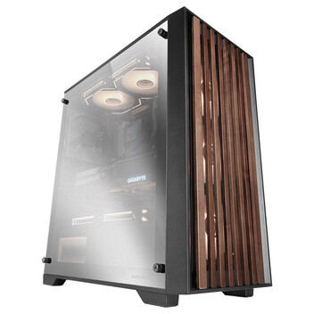 Torre PC Mars Gaming MC-WOOD Caja PC ATX Panel Frontal de Madera Cristal Cromado Ventilador FDB 12cm Torre PC Mars Gaming MC-WOOD Caja PC ATX Panel Frontal de Madera Cristal Cromado Ventilador FDB 12cm