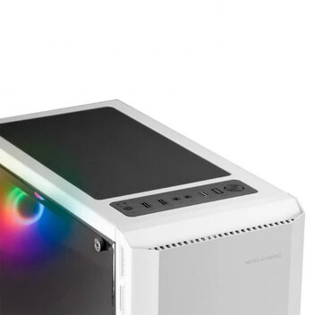Mars Gaming MC-X2 FRGB USB 3.0 Blanca con Ventana Mars Gaming MC-X2 FRGB USB 3.0 Blanca con Ventana