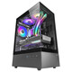 Torre PC Mars Gaming Mc-xo Semitorre Atx Doble Cristal Templado Ventilador Frgb 120mm Doble Cámara N