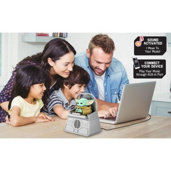 eKids Baby Yoda Altavoz Bluetooth con Movimiento