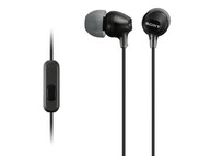 Sony MDR-EX15AP Auriculares con Micrófono Negro Sony MDR-EX15AP Auriculares con Micrófono Negro