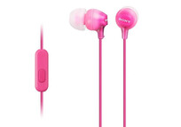 Sony MDR-EX15AP Auriculares con Micrófono Rosa Sony MDR-EX15AP Auriculares con Micrófono Rosa