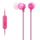 Sony MDR-EX15AP Auriculares con Micrófono Rosa