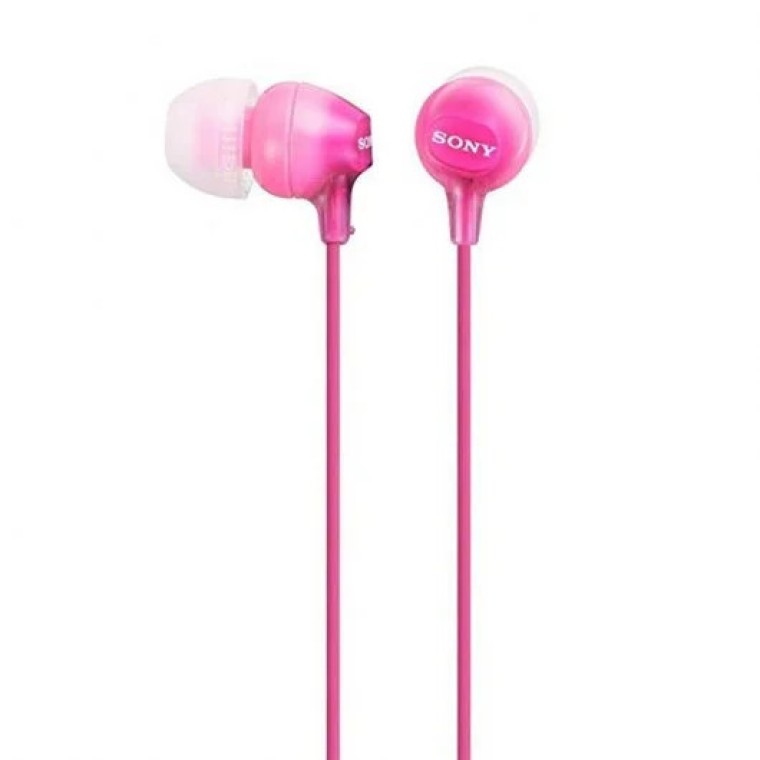 Sony MDR-EX15AP Auriculares con Micrófono Rosa