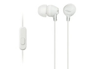 Sony MDR-EX15AP Auriculares Blancos