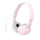 Auricular Headset Sony MDR-ZX110AP Auriculares Hifi Rosa