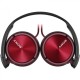 Sony MDR-ZX310 Auriculares Plegables Rojos