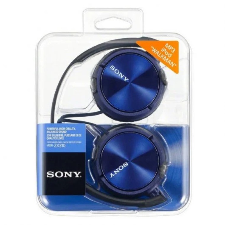 Sony MDR-ZX310 Auriculares Azul