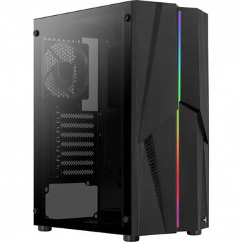 Aerocool Mecha Cristal Templado USB 3.1 RGB Negra Aerocool Mecha Cristal Templado USB 3.1 RGB Negra