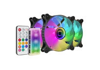 Mars Gaming MF-3DKIT Kit 3 Ventiladores ARGB 12cm Espejo Infinito Negro Mars Gaming MF-3DKIT Kit 3 Ventiladores ARGB 12cm Espejo Infinito Negro