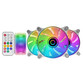 Mars Gaming MF-3DKIT Kit 3 Ventiladores ARGB 12cm Espejo Infinito Blanco