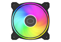 Cooler Master MasterFan MF120 HALO² Ventilador Suplementario ARGB 120mm Negro Cooler Master MasterFan MF120 HALO² Ventilador Suplementario ARGB 120mm Negro