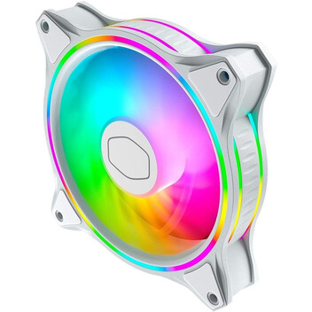 Cooler Master MasterFan MF120 Halo 3in1 White Edition Kit 3 Ventiladores 120mm Cooler Master MasterFan MF120 Halo 3in1 White Edition Kit 3 Ventiladores 120mm