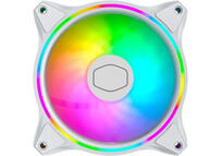 Cooler Master MasterFan MF120 Halo ARGB Ventilador 120mm Blanco Cooler Master MasterFan MF120 Halo ARGB Ventilador 120mm Blanco