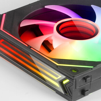 Mars Gaming MF-LINKFINITY PWM ARGB 120mm Ventilador Suplementario Negro Mars Gaming MF-LINKFINITY PWM ARGB 120mm Ventilador Suplementario Negro