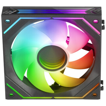 Mars Gaming MF-LINKFINITY PWM ARGB 120mm Ventilador Suplementario Negro Mars Gaming MF-LINKFINITY PWM ARGB 120mm Ventilador Suplementario Negro