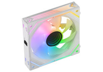 Mars Gaming MF-LINKFINITYW PWM ARGB 120mm Ventilador Suplementario Blanco