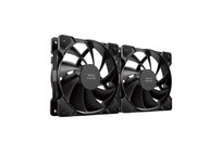 Mars Gaming MF-PWMX2 Kit 2 Ventiladores 120mm Ultra Silenciosos con Sistema Anti-vibraciones Negros Mars Gaming MF-PWMX2 Kit 2 Ventiladores 120mm Ultra Silenciosos con Sistema Anti-vibraciones Negros