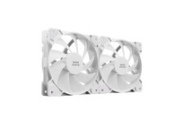 Mars Gaming MF-PWMX2 Kit 2 Ventiladores 120mm Ultra Silenciosos con Sistema Anti-vibraciones Blancos