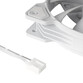 Mars Gaming MF-PWMX2 Kit 2 Ventiladores 120mm Ultra Silenciosos con Sistema Anti-vibraciones Blancos
