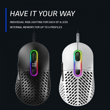 Mountain Makalu 67 RGB Ratón Gaming 19000DPI Negro Mountain Makalu 67 RGB Ratón Gaming 19000DPI Negro