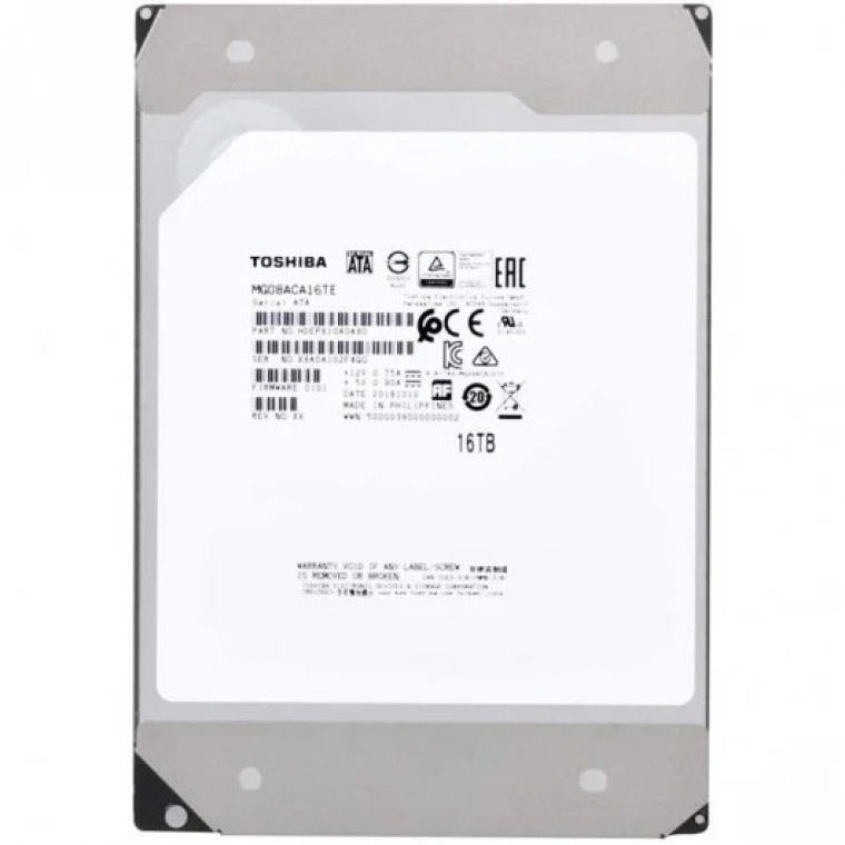 Toshiba Enterprise MG Series 3.5" 16TB SATA 3