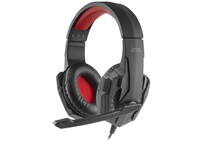 Mars Gaming MH020 Auriculares Gaming Negro/Rojo