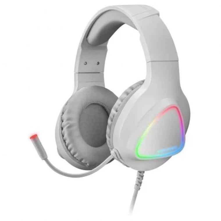 Mars Gaming MH222 Auriculares Gaming RGB Blancos