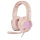 Mars Gaming MH320P Auriculares Gaming RGB Rosa