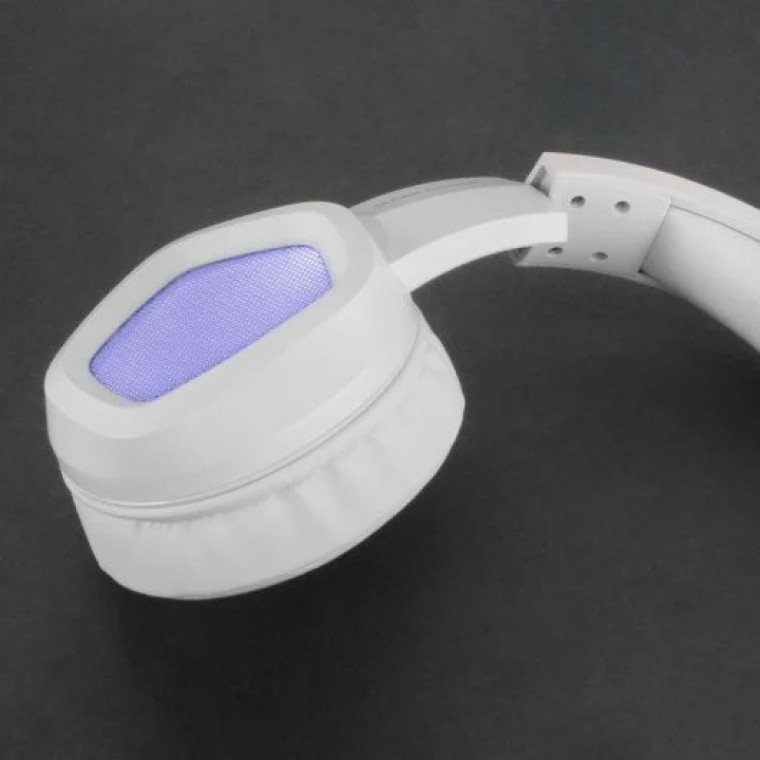 Mars Gaming MH320W Auriculares Gaming RGB Blanco